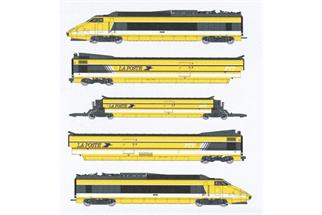 REE Modèles H0 (AC Sound) SNCF Hochgeschwindigkeitszug-Grundset TGV postal, 5-tlg.