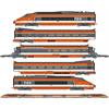 REE Modèles H0 (DC Sound) SNCF Hochgeschwindigkeitszug-Grundset TGV PSE N°29, 5-tlg. *komplett vorreserviert*