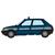 REE Modèles H0 Peugeot 205, Gendarmerie *werkseitig ausverkauft*