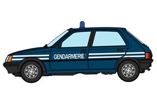 REE Modèles H0 Peugeot 205, Gendarmerie *werkseitig ausverkauft*