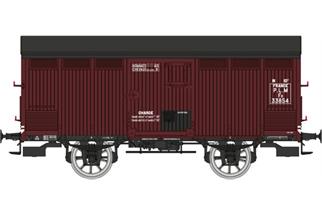 REE Modèles H0 PLM gedeckter Güterwagen Fa 33854, Ep. II