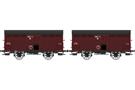 REE Modèles H0 PLM gedecktes Güterwagen-Set HP 1245/982, Ep. II, 2-tlg.