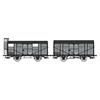 REE Modèles H0 PLM gedecktes Güterwagen-Set Jf 142382/JL 151067, Ep. II, 2-tlg.