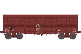 REE Modèles H0 SNCF gedeckter Güterwagen TP, Ep. IV