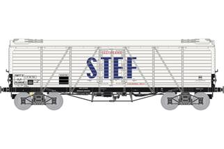 REE Modèles H0 SNCF Kühlwagen TP FRIGO, STEF, Rekonstruiert, mit Eisluken, Ep. III