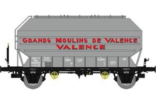 REE Modèles H0 SNCF Wagons Céréaliers Grand Moulins de Valence