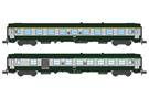 REE Modèles N SNCF Reisezugwagen-Set A9/B5D, Ep. V, 2-tlg. *werkseitig ausverkauft*