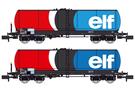 REE N SNCF Kesselwagen-Set, ELF, Ep. IV, 2-tlg.