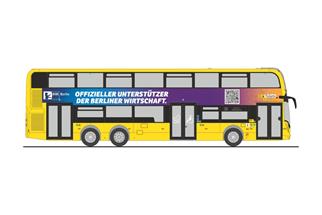 Rietze H0 Alexander Dennis Enviro500, BVG - IHK Berlin