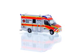 Rietze H0 GSF RTW '18, DRK Leer