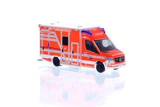 Rietze H0 GSF RTW '18, Rettungsdienst BASF Münster