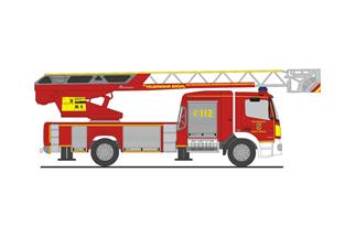 Rietze H0 Magirus DLK Atego '19, Feuerwehr Brühl