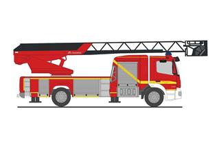 Rietze H0 Magirus DLK Atego '19, Feuerwehr Husum