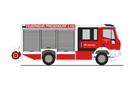 Rietze H0 Magirus HLF Team Cab, Feuerwehr Priesendorf