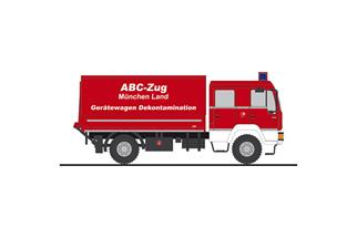 Rietze H0 MAN Dekon-P, ABC-Zug München Land