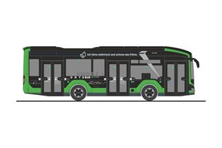 Rietze H0 MAN Lion's City 10 E, Loacker Tours - Ortsbus am Kumma