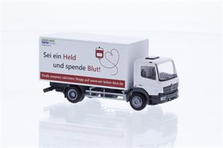 Rietze H0 MB Atego '19, Blutspende Aachen