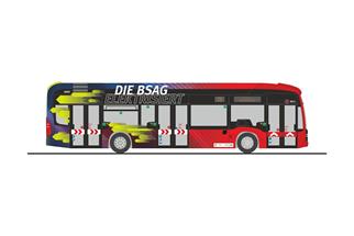 Rietze H0 MB eCitaro, BSAG Bremen