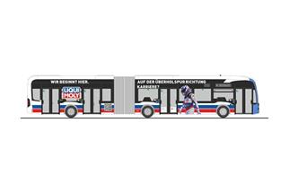 Rietze H0 MB eCitaro G, SWU Ulm - Liqui Moly