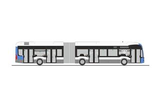 Rietze H0 MB eCitaro G, SWU Ulm