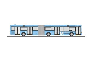 Rietze H0 MB O 405 GN2, Flughafen München