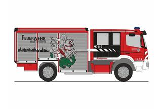 Rietze H0 Schlingmann Varus HLF FW Hattingen