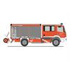 Rietze H0 Schlingmann Varus MB HLF, Feuerwehr Hamburg