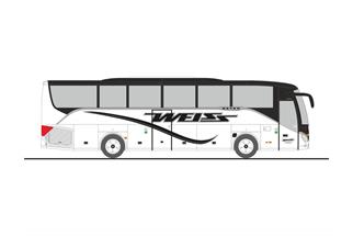 Rietze H0 Setra S 515 HD Weiss Busreisen St. Georgen (AT)