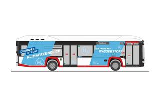Rietze H0 Solaris Urbino 12´19 Hydrogen DVG Duisburg