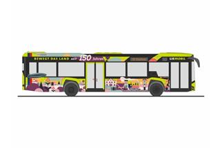 Rietze H0 Solaris Urbino 12 '19, LIEmobil - 100 Jahre Busverkehr