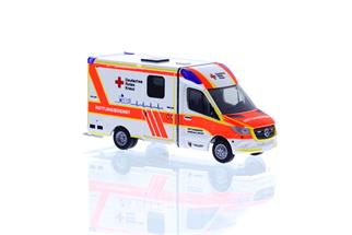Rietze H0 System Strobel RTW '18, Rettungsdienst Waldhessen Bad Hersfeld