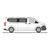 Rietze H0 VW e-Transporter LR T7, clear white