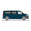 Rietze H0 VW e-Transporter LR T7, dark indigo blue