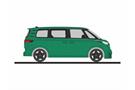 Rietze H0 VW ID. Buzz People, bay leaf green metallic