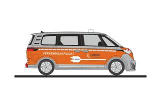Rietze H0 VW ID. Buzz People, Verkehrsaufsicht Leipzig