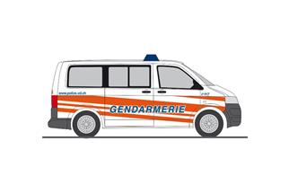 Rietze H0 VW T5 '10, Gendarmerie *werkseitig ausverkauft*