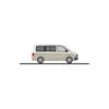 Rietze H0 VW T6.1 Bus KR, candyweiss/ascotgrau