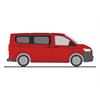 Rietze H0 VW Transporter KR T7, intensive red