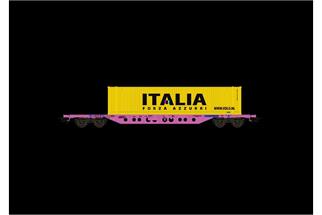 Rivarossi H0 CEMAT Containerwagen Sgns, 45'-Container Italia, Ep. V-VI