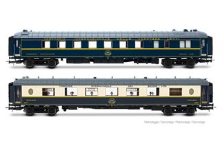 Rivarossi H0 (DC) CIWL Reisezug-Wagenset R 30/33 Milano - Napoli, Ep. IV, 2-tlg.