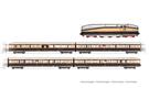 Rivarossi H0 (DC Sound) DRG Dampflok 61 001 mit Henschel-Wegmann-Zug, Ep. II, 5-tlg.