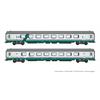 Rivarossi H0 FS Personenwagen-Set Gran Confort '85, XMPR, Ep. V-VI, 2-tlg.