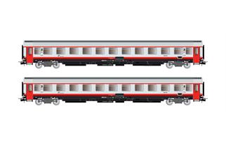 Rivarossi H0 FS Personenwagen-Set UIC-Z1, Frecciabianca, Ep. VI, 2-tlg.