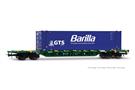 Rivarossi H0 Mercitalia Containertragwagen Sgnss, 45' GTS/Barilla, Ep. VI