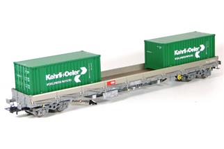 Rivarossi H0 SBB Rungenwagen Res, 2x20' Kehrli + Oeler, Ep. VI *werkseitig ausverkauft*