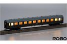 ROBO Modele H0 (DC) PKP Liegewagen 110Aa, 2. Klasse, olivgrün, W. Szczesliwice *werkseitig ausverkauft*