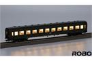 ROBO Modele H0 (DC) PKP Personenwagen 111Ab, 2. Klasse, olivgrün, W. Szczesliwice *werkseitig ausverkauft*