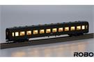 ROBO Modele H0 (DC) PKP Personenwagen 111Ac, 2. Klasse, olivgrün, W. Szczesliwice *werkseitig ausverkauft*