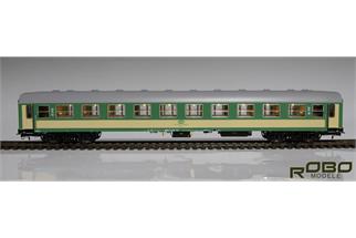 Robo Modele H0 (DC) PKP Personenwagen 111Ah, 2. Klasse, grün/beige, Krakow, Ep. Va *werkseitig ausverkauft*