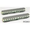 Robo Modele H0 (DC) PKP Personenwagen-Set 101A, 2. Klasse, Korsze, Ep. IVc, 2-tlg. *werkseitig ausverkauft*